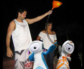 Illustration for article titled A Roundup Of London Olympic Mascot Photoshop Fun (UPDATES!)